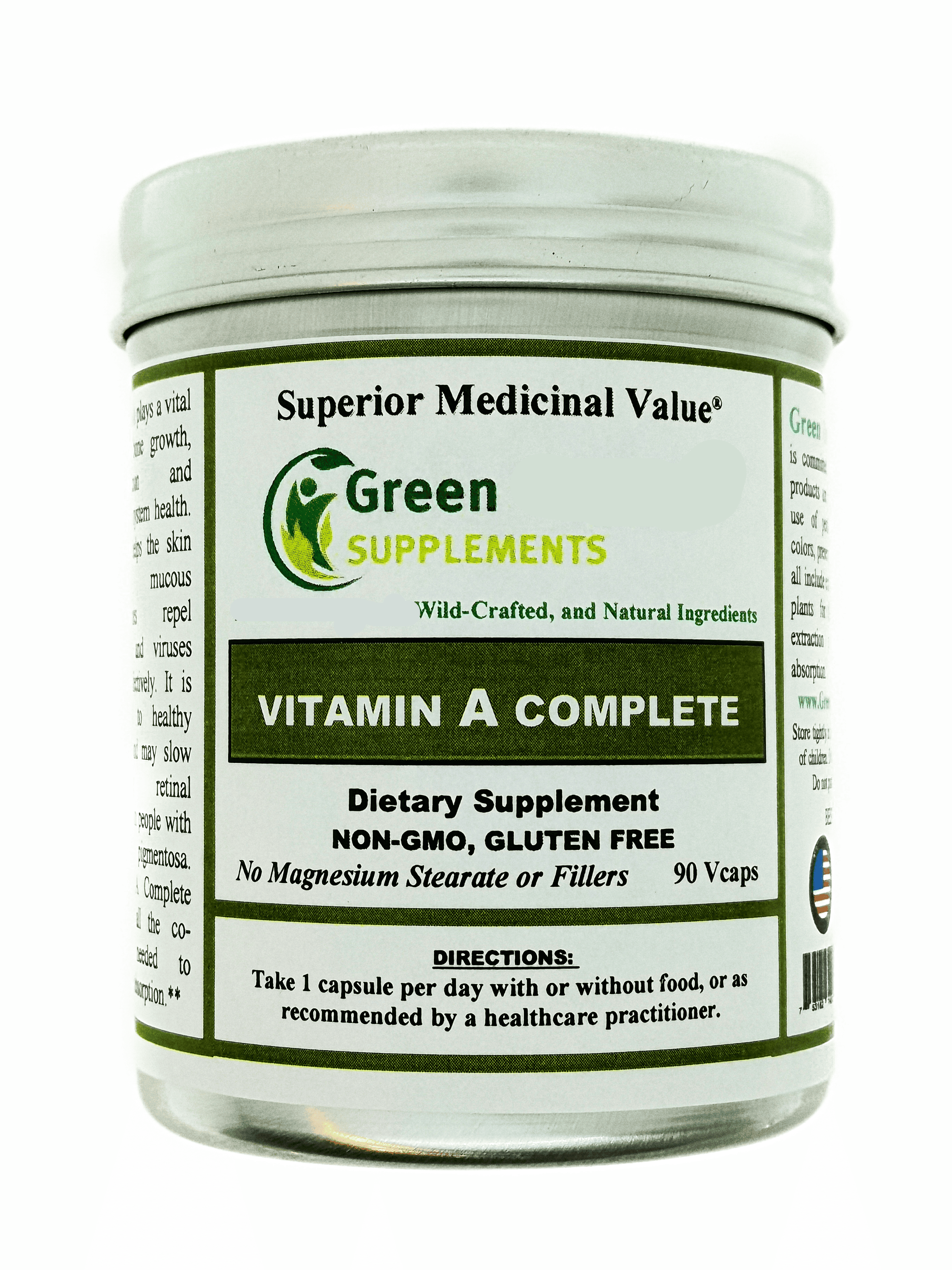 Buy organic supplements for women - Vitamin A complete